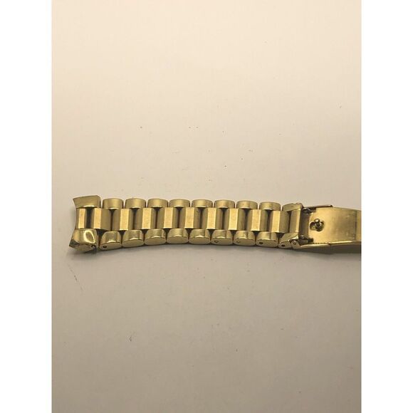 Fossil Watch Parts Partial Band 18/22mm Without Clasp Gold Tone Links GY253 - Picture 4 of 10